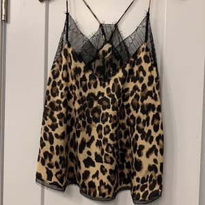 Leopard cami